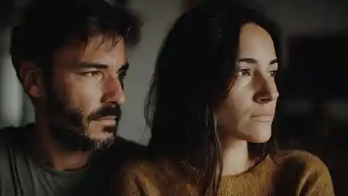 una pareja de hombre y mujer que