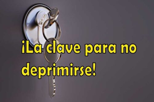 Las claves para no deprimirse