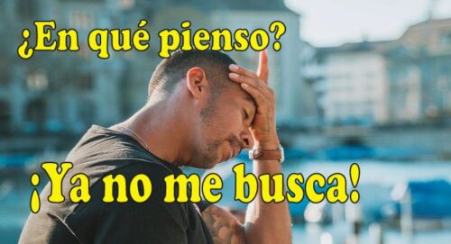 Qué piensa un hombre cuando una mujer deja de buscarlo